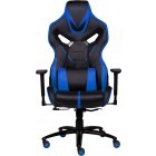 Scaun gaming Inaza Predator negru-albastru
