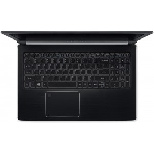 Acer 15.6'' Aspire 7 A715-71G, FHD, Procesor Intel® Core™ i7-7700HQ (6M Cache, up to 3.80 GHz), 8GB DDR4, 256GB SSD, GeForce GTX 1050 Ti 4GB, Linux, Black