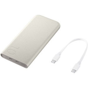 Samsung EB-P3400, 10000 mAh 2x USB-C, Super Fast Charge, Beige