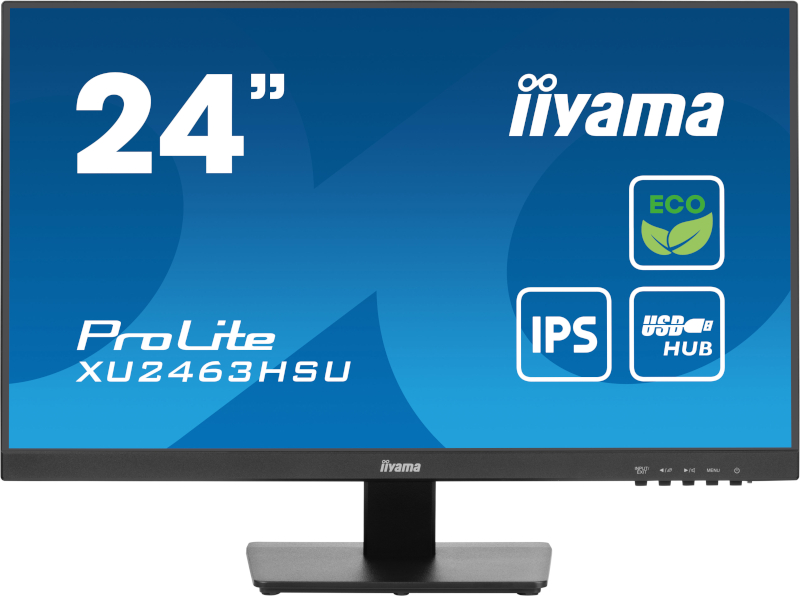 Monitor LED IIyama ProLite XU2463HSU-B1 23.8 inch FHD IPS 3 ms 100 Hz