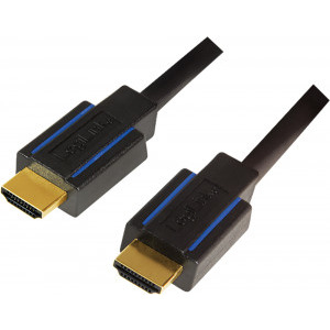 Cablu video Logilink HDMI Male - HDMI Male, v2.0, 3m, negru