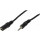 Cablu audio Logilink Jack 3.5 mm Male - Jack 3.5 mm Female, 3m, negru