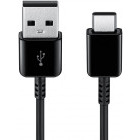 Cablu de date / adaptor Samsung USB Male la USB-C Male, 1.5 m, Black