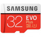 Card memorie Samsung EVO Plus (MODEL 2017/2018) microSDHC UHS-I Clasa 10 32GB + Adaptor