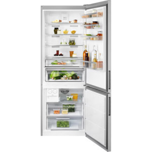 Electrolux LNT6ME46X3, 481 L, Clasa E, No Frost, TwinTech, MultiFlow, Iluminare LED, 192 cm, Inox