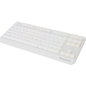 Genesis THOR 230 TKL White Wireless Outemu Red Switch Mecanica