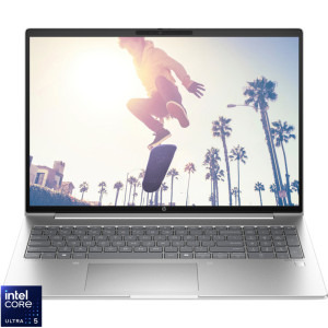 Laptop HP 16 ProBook 460 G11, WUXGA IPS, Procesor Intel® Core™ Ultra 5 125U (12M Cache, up to 4.30 GHz), 8GB DDR5, 512GB SSD, Intel Graphics, Free DOS, Silver
