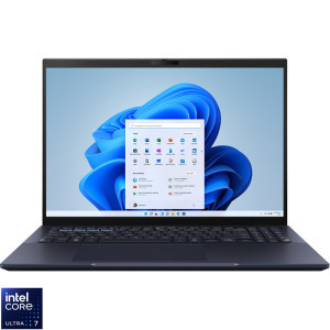Laptop ASUS 16 ExpertBook B5 B5604CMA, WUXGA, Procesor Intel® Core™ Ultra 7 155H (24M Cache, up to 4.80 GHz), 16GB DDR5, 512GB SSD, Intel Integrated Graphics, Win 11 Pro, Star Black