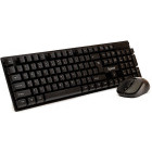 Kit periferice Spacer Tastatura + Mouse Combo SPDS-1100, Wireless, Black