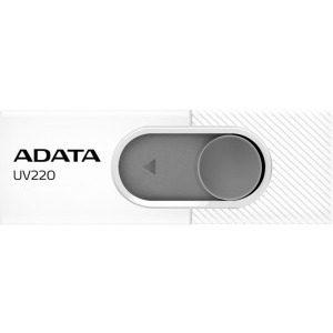 ADATA UV220 64GB USB 2.0 White/Gray