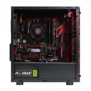 Gaming Raven, AMD Ryzen 5 2400G 3.6GHz, 8 thread-uri, 8GB DDR4, 275GB SSD, AMD Radeon™ Vega 11