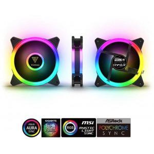 Gamdias Aeolus M2 1203 Lite ARGB 120mm 3 Fan Pack