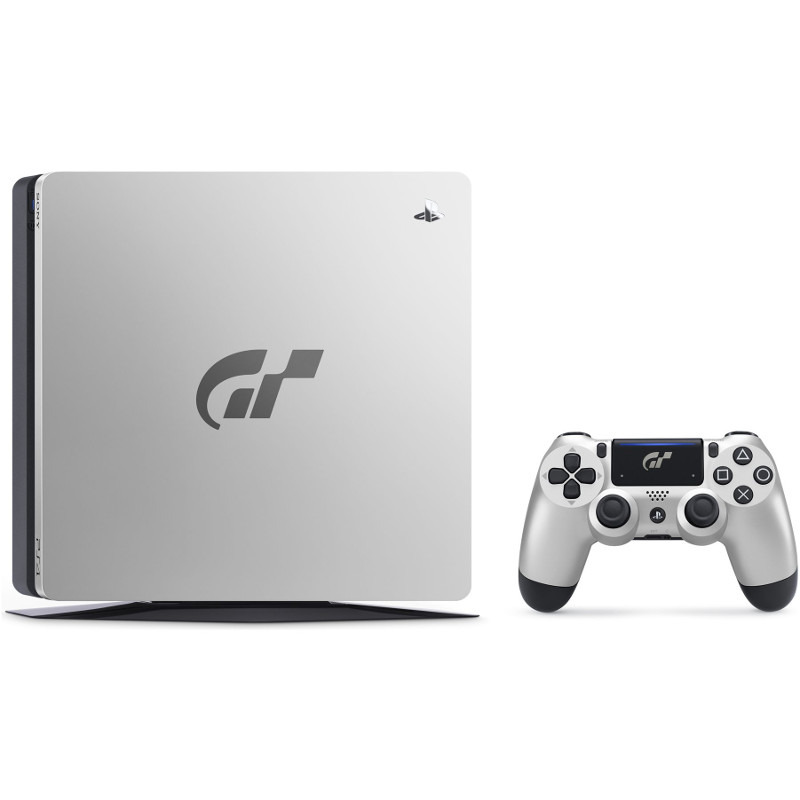 PS4 SLIM 1To Silvr dition Limité + Gran Turismo Sport Std+ + Qui