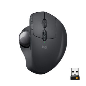 Logitech MX Ergo, Wireless/Bluetooth, Black