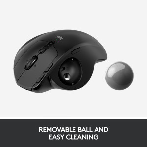 Logitech MX Ergo, Wireless/Bluetooth, Black
