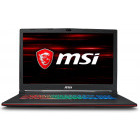 MSI Gaming 17.3'' GP73 Leopard 8RE, FHD, Procesor Intel® Core™ i7-8750H (9M Cache, up to 4.10 GHz), 8GB DDR4, 256GB SSD, GeForce GTX 1060 6GB, No Os, Black, RGB Backlit