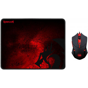 Redragon Centrophorus + Mouse Pad