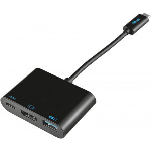 Trust 1x USB 3.1 tip C Male - 1x HDMI Female + 1x USB 3.1 tip C Female + 1x USB 3.0 Female