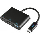 Trust 1x USB 3.1 tip C Male - 1x HDMI Female + 1x USB 3.1 tip C Female + 1x USB 3.0 Female