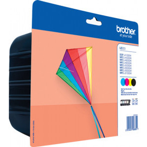 Brother Cartus LC223VALBP Black, Cyan, Magenta, Yellow