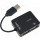 Hub USB Logilink UA0139 USB 2.0 Black