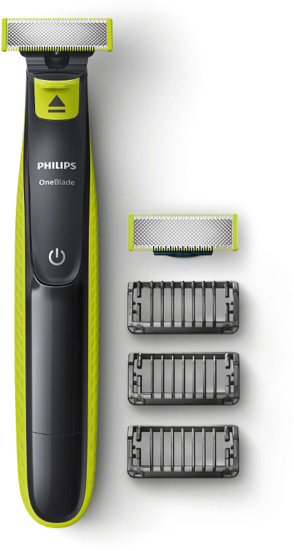Aparat de ras Philips OneBlade QP2520/30, aparat hibrid pentru barbierit si tuns barba