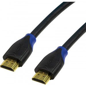 Cablu video Logilink HDMI Male - HDMI Male, v2.0, 5m, negru