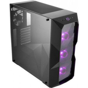 Cooler Master Masterbox TD500 Black RGB, Window