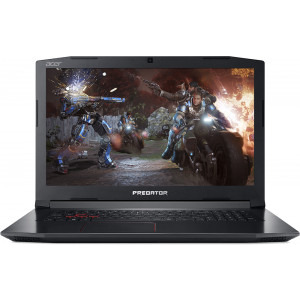 Acer Gaming 17.3'' Predator Helios 300 PH317-52, FHD IPS, Procesor Intel® Core™ i7-8750H (9M Cache, up to 4.10 GHz), 8GB DDR4, 256GB SSD, GeForce GTX 1060 6GB, Linux, Black