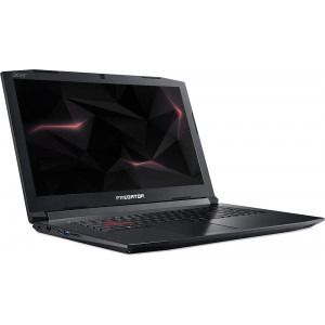 Acer Gaming 17.3'' Predator Helios 300 PH317-52, FHD IPS, Procesor Intel® Core™ i7-8750H (9M Cache, up to 4.10 GHz), 16GB DDR4, 256GB SSD, GeForce GTX 1060 6GB, Linux, Black