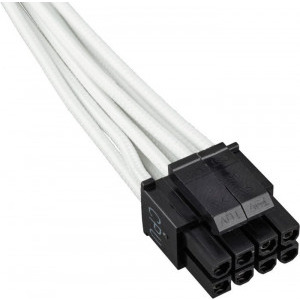 Corsair Premium Individually Sleeved PSU Cable Kit Pro Package, Type 4 (Generation 3) - White