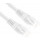 Cablu retea Spacer CAT5e Patch Cable UTP 2m white