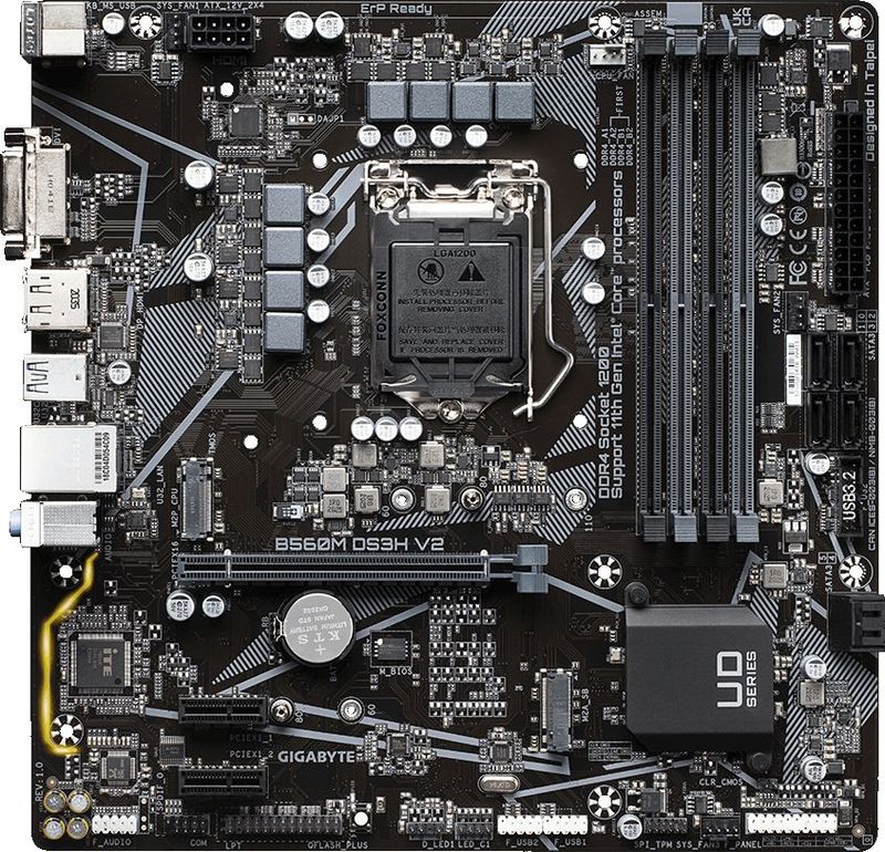 Placa de baza GIGABYTE B560M DS3H V2