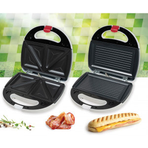 Heinner Sandwich maker Jadde 750 SM-2K750WH, Alb