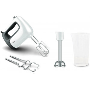 Tefal Mixer de mana PrepMix HT462138, 500W, Alb