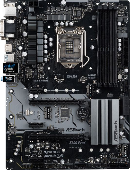 Placa de baza ASRock Z390 PRO4
