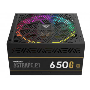 Gamdias Astrape P1 650G, 80+ Gold, 650W