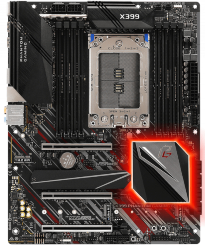 Placa de baza ASRock X399 Phantom Gaming 6