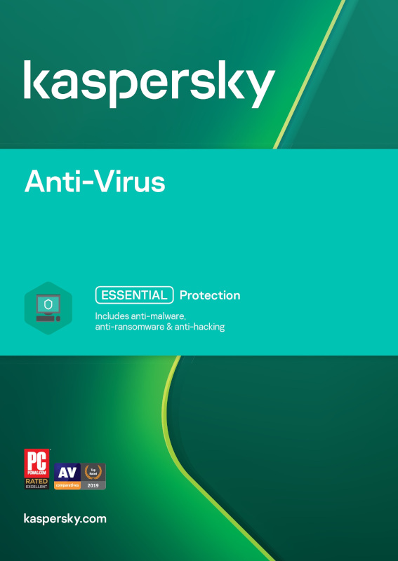 Antivirus Kaspersky AntiVirus, 2 Dispozitive, 2 Ani, Licenta noua, Electronica