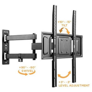 SBOX PLB-3644-2, 32 - 55 inch, negru