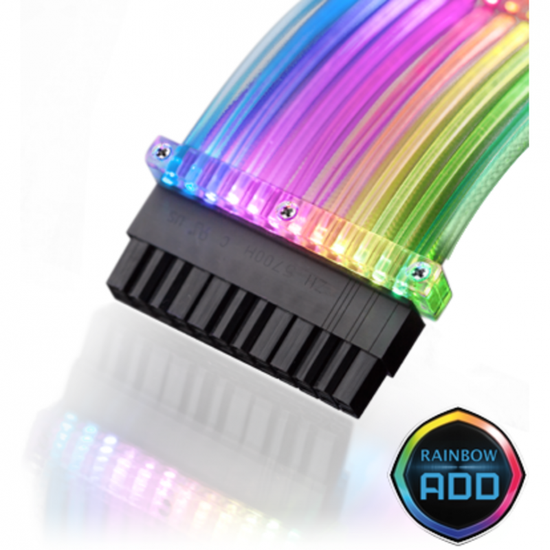 Raijintek Extensie cablu ATX - 24Pin Adressabil RGB - PC Garage
