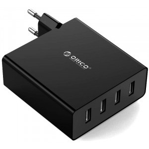 Orico DCW-4U PRO, 4x USB, Black, Intelligent Identification IC