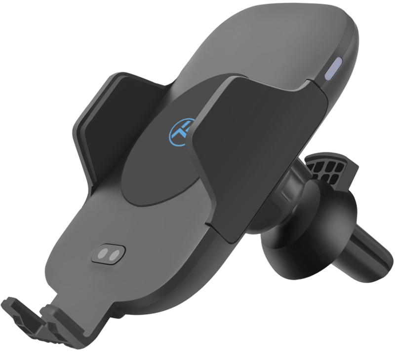 Suport GSM Tellur WCCM, Wireless Qi, 10W, suport auto pentru bord, Black