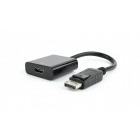 Adaptor Gembird 1x DisplayPort Male - 1x HDMI Female, negru