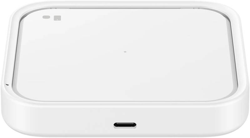 Incarcator wireless Samsung EP-P2400B, Wireless Qi, alb