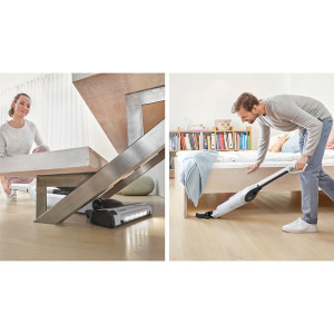 Bosch vertical cu acumulator BBH3ALL28 Flexxo Gen2 Seria 4, 28V, 0.4 L, 82dB, autonomie 55 min, Alb