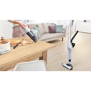Bosch vertical cu acumulator BBH3ALL28 Flexxo Gen2 Seria 4, 28V, 0.4 L, 82dB, autonomie 55 min, Alb