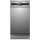 Masina de spalat vase Heinner HDW-FSM45710AXD+++, Slim, 10 seturi, 7 programe, Clasa D, Dual Zone, Flexible Space, AquaStop, Deschidere automata usa, 45 cm, Argintiu