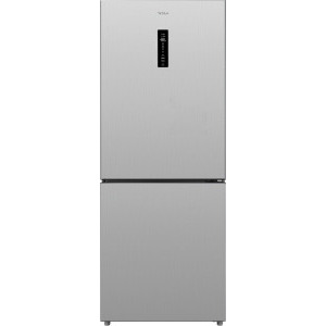 Tesla RC4200FTXE, 417 L, Clasa E, Total No Frost, Multi Air Flow, Fresh Box, Control electronic, 185 cm, Inox