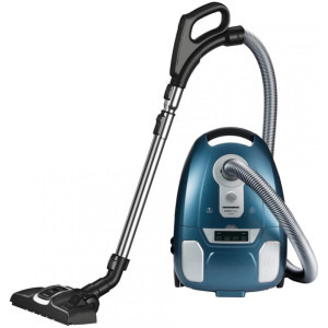 Aspirator Heinner LumaClean HVC-MLED700BL, cu sac, 700W, 3.5L, Albastru/Gri